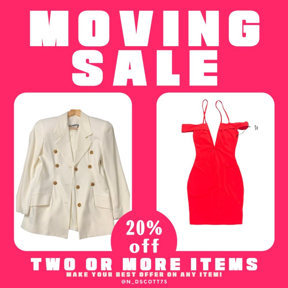 MOVING SALE! Make an OFFER!